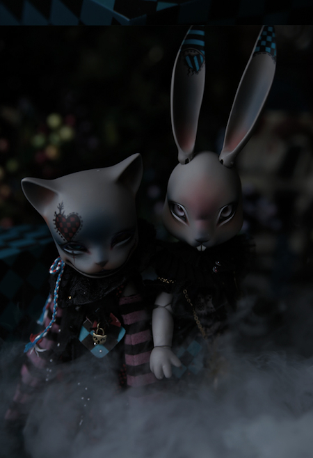 Dark Rabbit & Cheshire